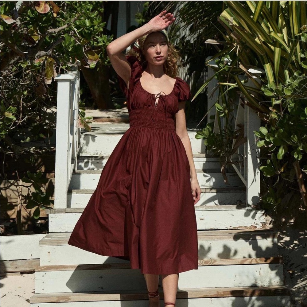 Dôen Quinn dress in Amberwood. NWT